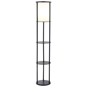 Stewart Round Shelf Floor Lamp 