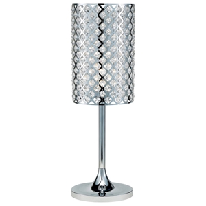 Glitz Chrome Table Lamp 