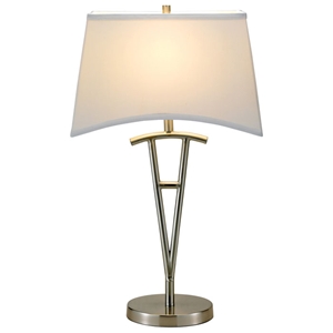 Taylor Table Lamp with White Shade 