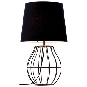 Lia Black Table Lamp 