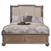 Melbourne French Truffle Bed - Nailheads, Upholstered Headboard - ALP-1200-BED