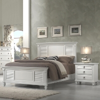 Winchester Shutter Panel Bedroom Set - White