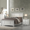 Winchester Shutter Panel Bedroom Set - White - ALP-1306-BED-SET
