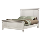 Winchester Shutter Panel Bedroom Set - White | DCG Stores