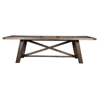 Newberry Dining Table - Salvaged Gray, Extension