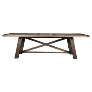 Newberry Dining Table - Salvaged Gray, Extension 