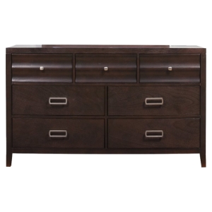 Legacy 7-Drawer Dresser - Black Cherry 