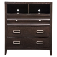 Legacy 3-Drawer Media Chest - Black Cherry