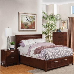 Urban Bedroom Set - Merlot 