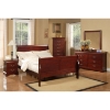 Louis Philippe II Bedroom Set - Cherry - ALP-2700-BED-SET