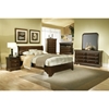 Chesapeake Sleigh Bedroom Set - Cappuccino - ALP-3200-BED-SET