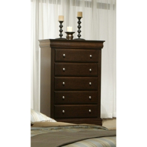 Chesapeake 5-Drawer Chest - Cappuccino 