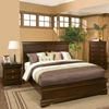 Chesapeake Panel Bedroom Set - Cappuccino - ALP-3206-BED-SET