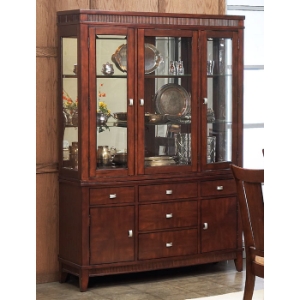 Saratoga Buffet Table with Hutch 