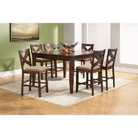 Albany 7-Piece Counter Set - Dark Oak
