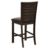 Davenport Pub Chair - Faux Leather, Espresso - ALP-5442-02