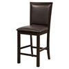 Davenport Pub Chair - Faux Leather, Espresso - ALP-5442-02
