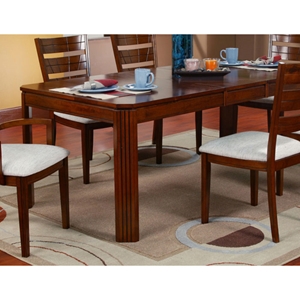 Turlock Rectangular Extension Dining Table with Butterfly Leaf 