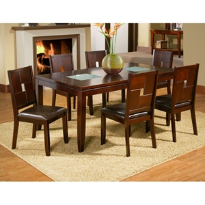 Lakeport 7-Piece Dining Set with Extension Table 