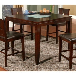 Lakeport Counter Height Table with Glass Insert 