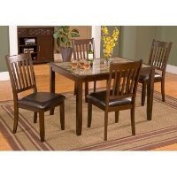 Capitola 5-Piece Dinette Set in Espresso