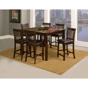 Capitola 5-Piece Pub Set in Espresso 