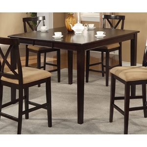 Jackson Dark Cherry Extension Pub Table with Butterfly Leaf 
