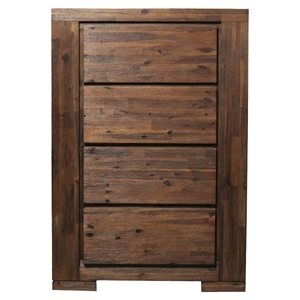 Pierre 4-Drawer Chest - Antique Cappuccino 