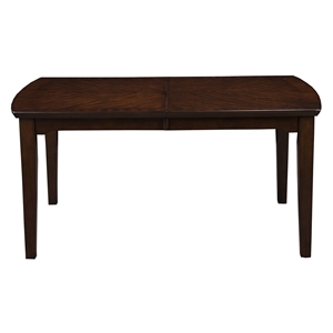Palisades Dining Table - Merlot, Butterfly Leaf 