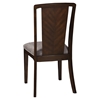 Palisades Side Chair - Fabric Cushion, Merlot Finish - ALP-8682-02