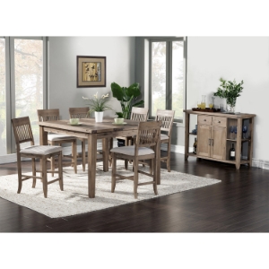Aspen 7-Piece Pub Set - Antique Natural 