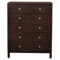Solana 6 Drawers Chest - Cappuccino