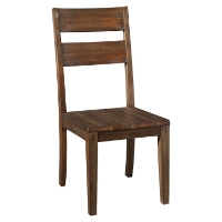 Napa Wooden Side Chair - Salvaged Brown