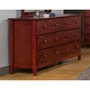 Portola 6 Drawers Dresser - Light Cherry - ALP-PB-03LC