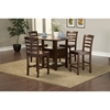 Bethany 5-Piece Counter Set - Brown Cherry - ALP-S2204
