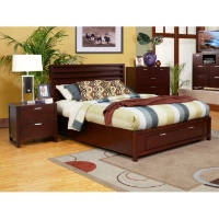 Camarillo Storage Platform Bed with Nightstands