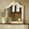Chateau Antique White Beveled Mirror - AW-3501-040