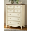 Chateau Antique White 5-Drawer Chest - AW-3501-150