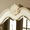 Chateau Antique White Beveled Mirror - AW-3501-040