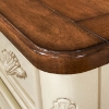 Chateau Antique White Dresser and Mirror Set - AW-3501-290-3501-040