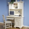Cottage Traditions Youth White Desk and Hutch - AW-6510-342-6510-546