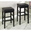 Sonata Stationary Leather Barstool - AL-LCSTBAXXXXXX