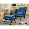 5th Avenue Armless Lounge Chair - Cerulean Blue - AL-LC281FABL