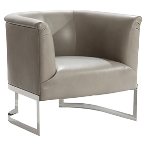Elite Contemporary Accent Chair - Smoke 