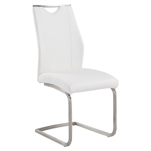 Bravo Contemporary Side Chair - White (Set of 2) 