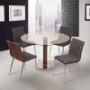 Cafe 5-Piece Dining Set - Gray - AL-LCCACHGRB201-DIB201TO-SET