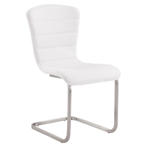 Cameo Modern Side Chair - White (Set of 2) 