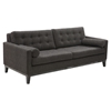 Centennial Sofa Set - Charcoal Chenille Fabric - AL-LCCN-SET