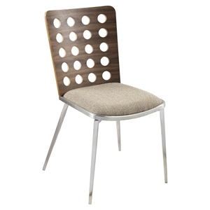 Elton Modern Dining Chair - Brown (Set of 2) 