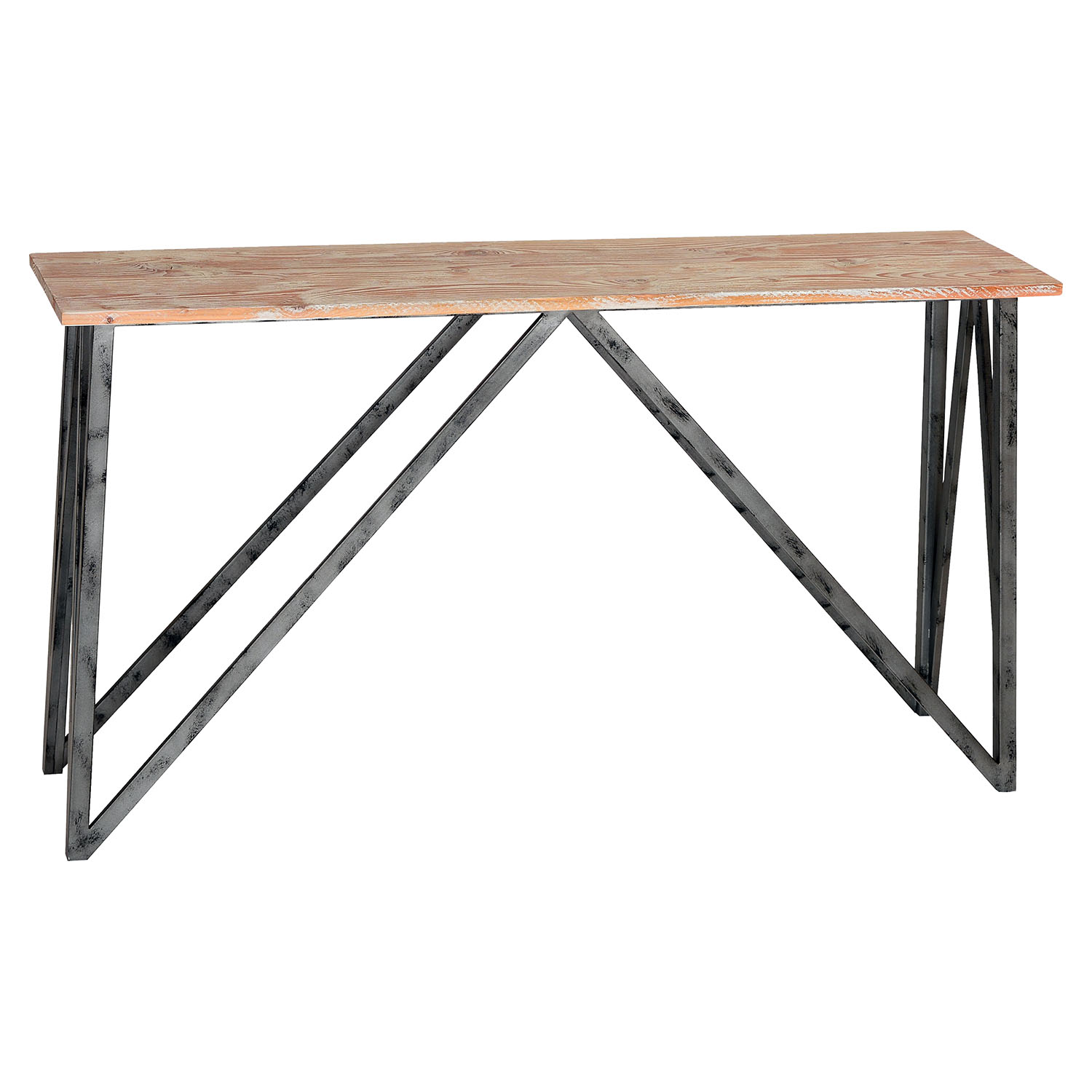 Regis Console Table - Pine Top | DCG Stores